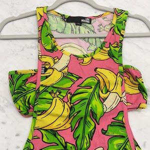 Maxi stretch moschino summer dress